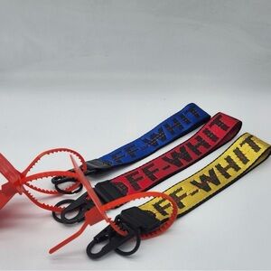 Off-White Colorful Belt Trio